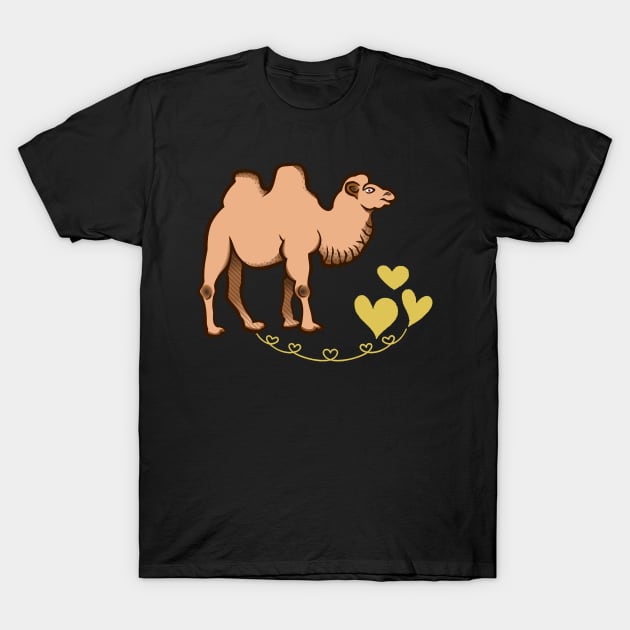Mommy and Me Camel T-Shirt by Retuscheriet AB
